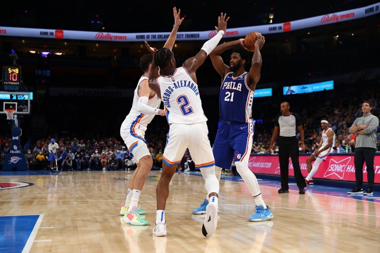 开云体育下载-肯扬·马丁：哈登和恩比德是造犯规的大师 现在SGA也加入进来